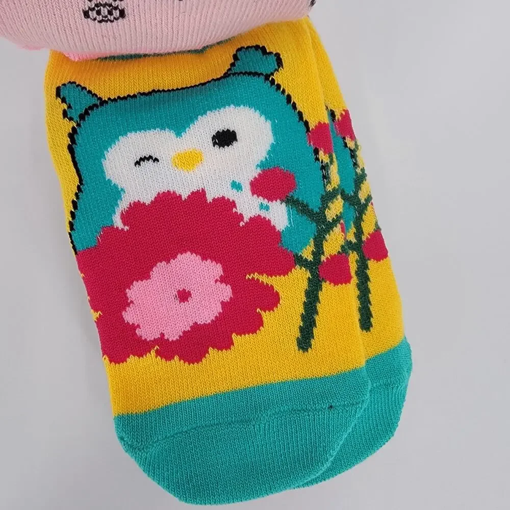 Bioworld Squishmallows Squad Youth Ankle Socks 6-Pack Sock Size 7-9 NEW